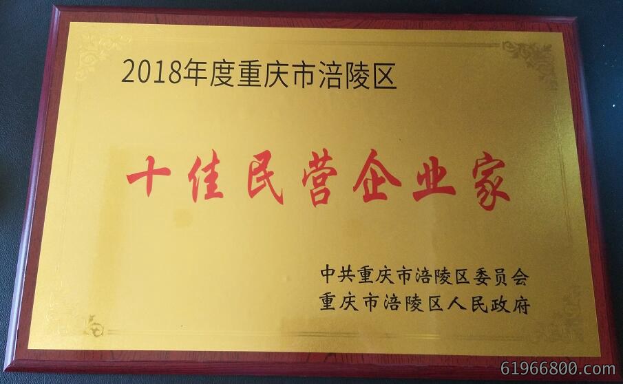 十佳民营企业家